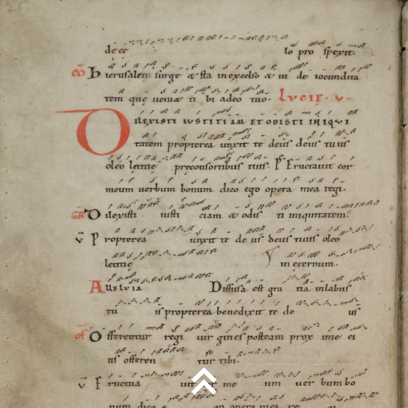 Examining Carolingian music manuscripts